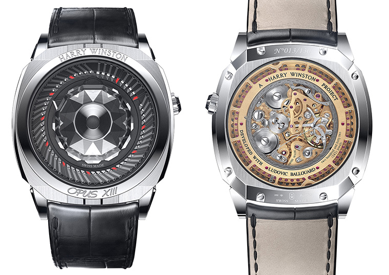 "Every year Harry Winston collaborates with an independent watchmaker to create a new watch from the Opus line."