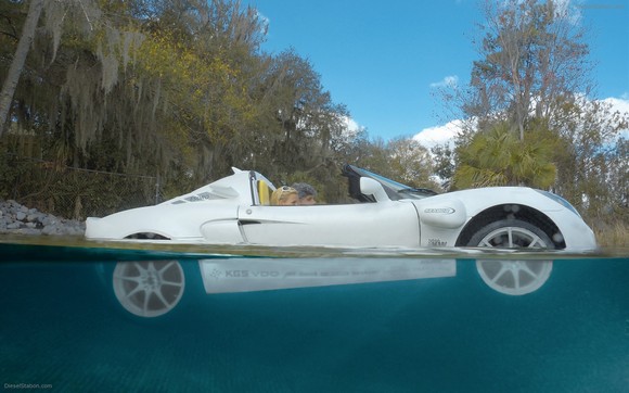 Luxury Amphibious Car: Rinspeed's 'sQuba'