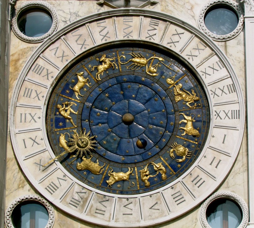 astronomical clock in venice